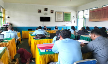 MTsN 2 Sinjai Gelar Rapat Persiapan Pembelajaran dan Pembentukan Panitia HUT RI ke-80