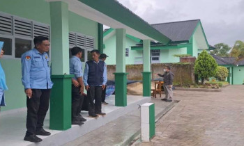 Kepala Kantor Kemenag Sinjai Kunjungi Hasil Revitalisasi Bangunan MTsN 2 Sinjai