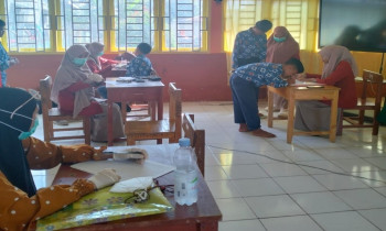 Sambangi MTsN 2 Sinjai, Ini Yang dilakukan oleh Tim Puskesmas Biji Nangka