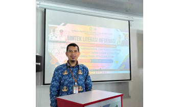 Tingkatkan Budaya Literasi, Kepala Perpustakaan MTsN 2 Sinjai Ikuti Bimtek