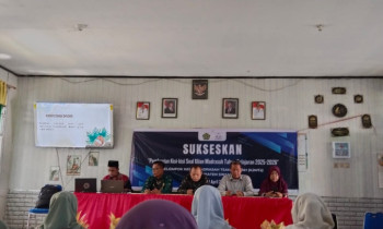 K2MTs Sinjai Gelar Penyusunan Kisi-Kisi Ujian Madrasah, Enam Tenaga Pendidik MTsN 2 Sinjai Ambil Bagian