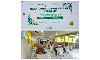 Rapat Akhir Tahun Pembelajaran 2026/2027