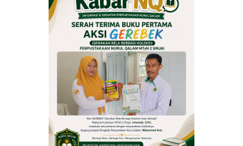 Serah Terima Buku Pertama Aksi GEREBEK 