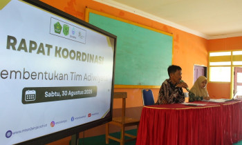 MTsN 2 Sinjai Gelar Rapat Koordinasi dan Bentuk Tim Adiwiyata